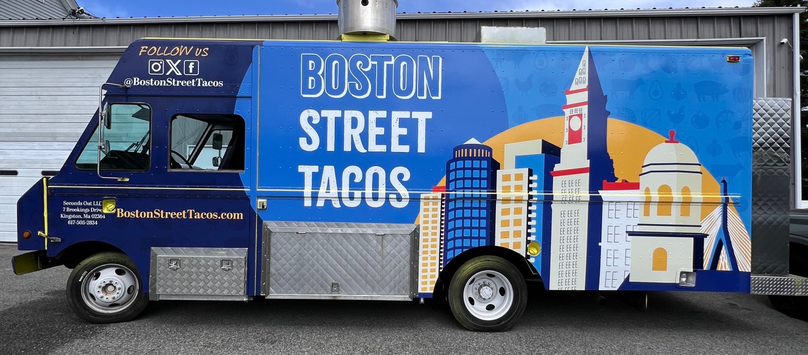 full print food truck wrap in boston