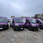 full commercial fleet van wrap HVAC