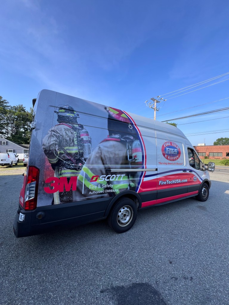 Ford Transit Rebranding for FireTech & Safety